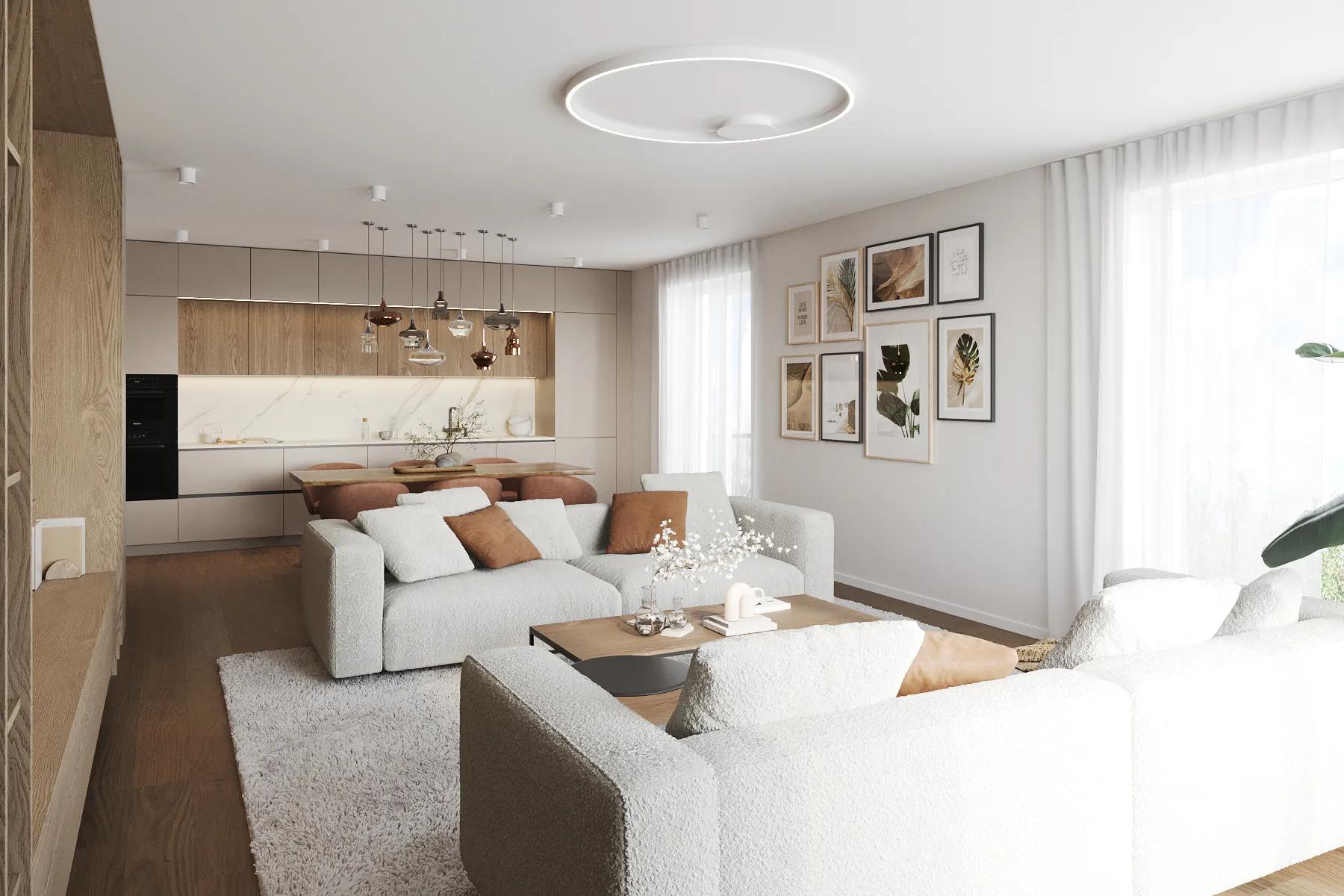 Byt č. 3 · RD8 vizualizace 3